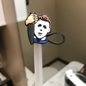 Set of 29 Halloween & Horror Film Pop Culture Straw Covers